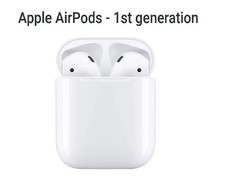 Apple AirPods 1st Gen In-Ear Headsets with Charging Case and Cable