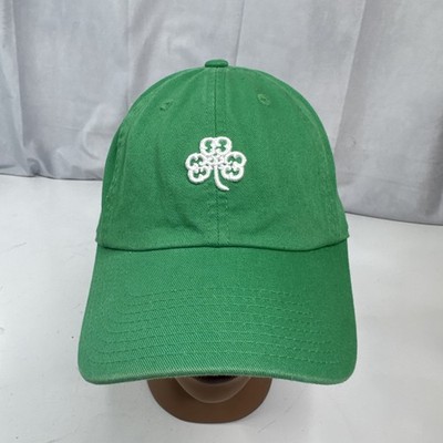 Erin Hills Golf Club Green w/ Embroidered Clover American Needle Strapback Hat