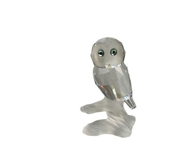Swarovski Figur 119442 Eule auf Ast 5,7 cm. Top Zustand  