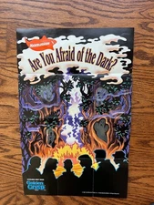 Nickelodeon 1994 Are You Afraid of the Dark Poster Golden Crisp Cereal Prem Rare