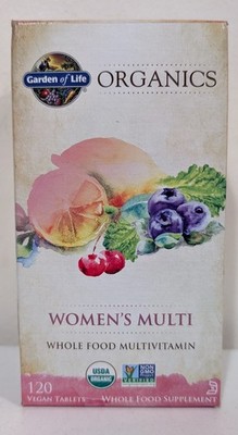 Garden of Life Mykind Organics Women's Multi - 120 Tablets - EXP 11/27 - NEW