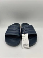 Adidas Adilette Aqua Slides - Men 13 / Women 14 Preloved Ink / Dark Blue - NIB