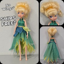 RARE Tinkerbell Pixie Party 10" Disney 2013 Fairies Fashion -No Wings SHIPS FREE