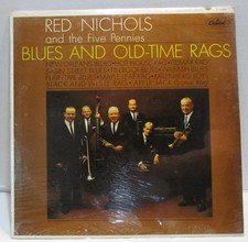 Red Nichols and the Five Pennies Play the Blues & Old Time Rags LP SEALED