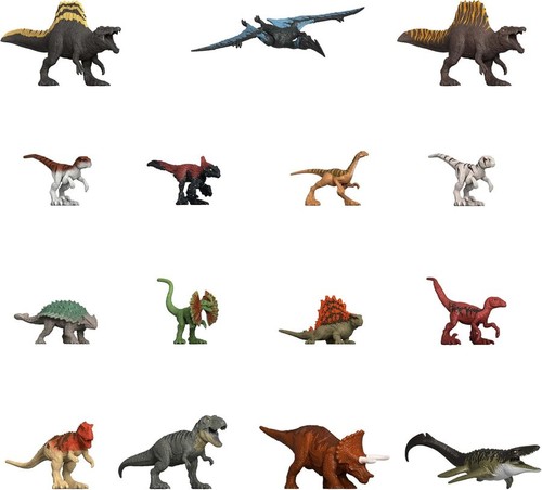 Jurassic World Rebirth Dinosaur Minis 15 Figures - Picture 2 of 2