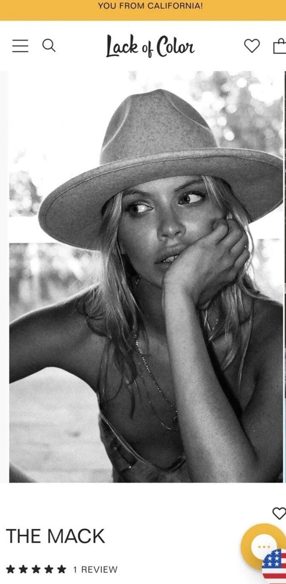 Lack of color midnight Mack high crown fedora Lack Of Color Midnight Mack High Crown Wool Fedora Pink  main image 3