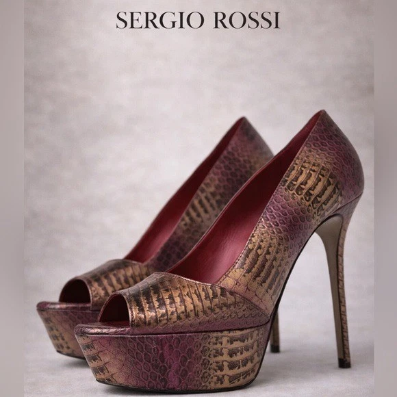 Sergio Rossi Women's Geometric for sale | eBay