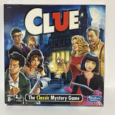 CLUE The Classic Mystery Board Game 100% COMPLETE 2018 AWARD WINNER