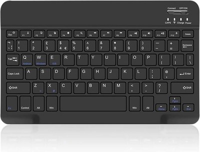 Bluetooth Wireless Tablet Tastatur 10'' für Android IOS Tablet UK