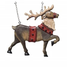 Reindeer Christmas Replacement Sign Plaque Decoration for Arrow Hanger Hanging
