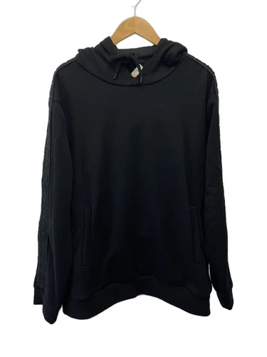 Felpa con cappuccio FENDI modello Zucca pullover laterale XXL cotone nero FY0981 A2F1 usata