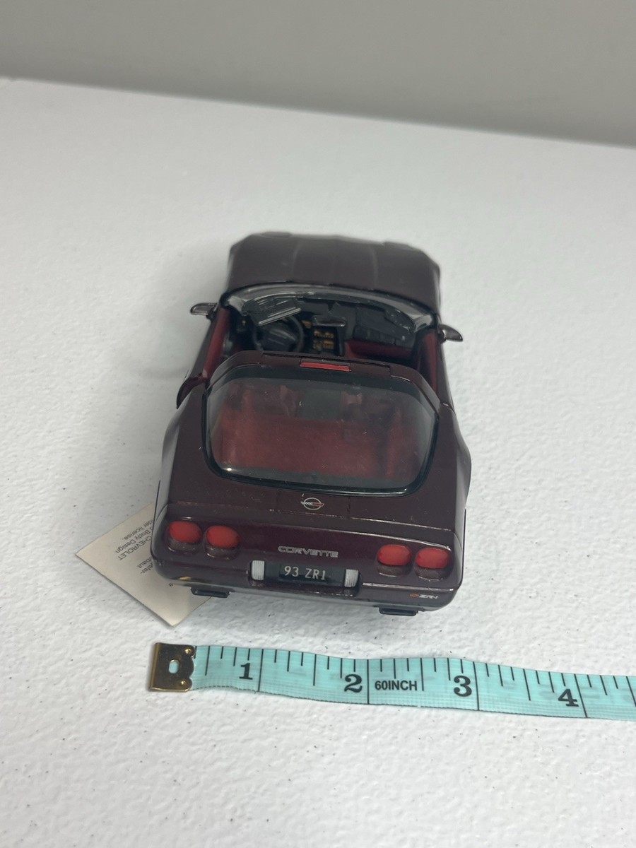 フランクリンミント スケール 1/24 1993 Corvette ZR-1 1993 Corvette ZR1 40th Anniversary Diecast Model Car in 1:24