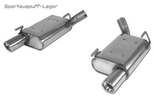 Fox Duplex Sportauspuff Ford Mustang GT Coupe 4.6l ab Bj. 2005 je 100mm schräg
