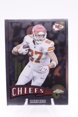 2025 Topps Chrome Travis Kelce #1975-17 Retro Throwback Kansas City Chiefs
