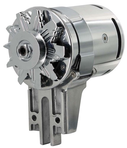Powermaster 282021, One Fits 49-53 Ford Flathead Power Gen Alt Polished Performa - Picture 3 of 10