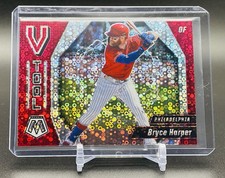 2021 Panini Mosaic - V Tool Quick Pitch Disco Prizm #VT-5 Bryce Harper