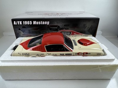 1/18  1965 Ford Mustang A/FX Red Holman Moody Paul Norris Limited Edition to 636