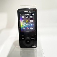 SONY NW-S14 Walkman MP3 Bluetooth Portable Audio Player Black  ENGLISH Menu