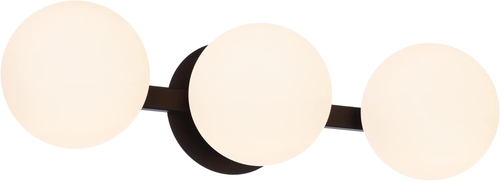 Badezimmer Waschtisch Leuchten, moderne 3 Lichter Kugel Wandleuchter Beleuchtung matt - Bild 2 von 7