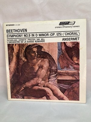 LONDON ffrr Beethoven No. 9 D Minor OP 125 Choral Ansermet STS-15089