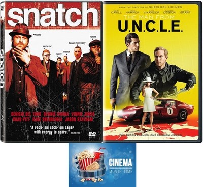 Guy Ritchie Double Feature Snatch & The Man From UNCLE 2 DVD SET Widescreen New