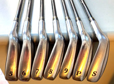 7 x PROSIMMON ICON Golf Clubs Irons - 5-SW - Graphite Shafts - RH - Longer