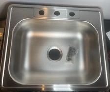 Dayton D125213 25  Drop-In Stainless Steel Kitchen Sink 3-Hole NEW