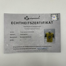 BVB Trikot 2024/2025 Teamsigniert Borussia Dortmund COA Puma neu L