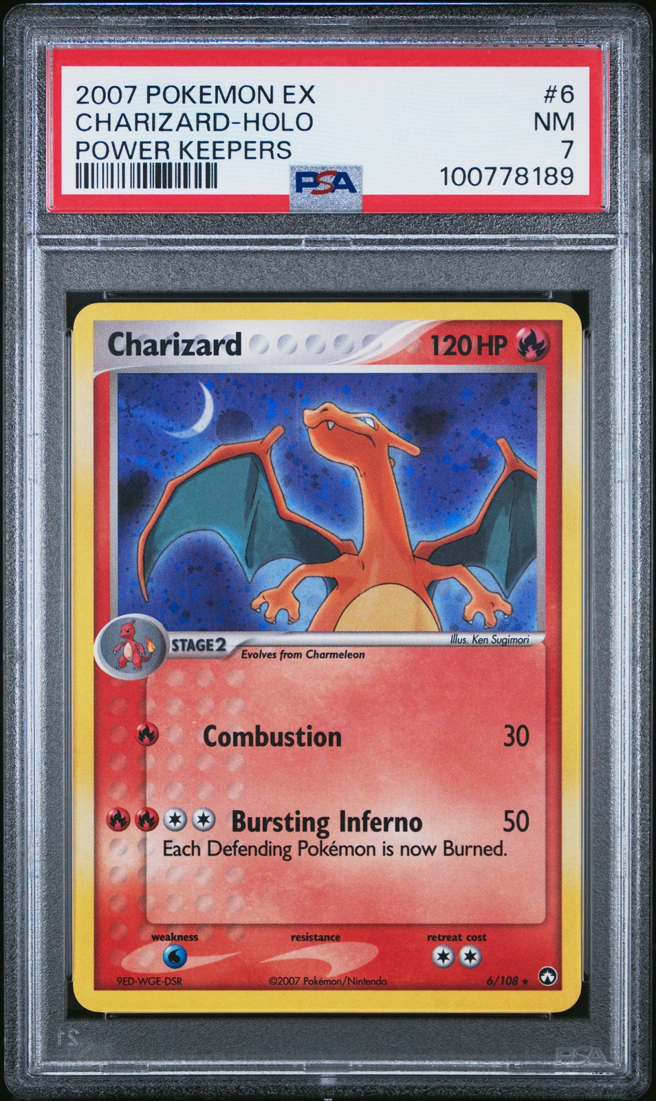 Charizard 2007 EX: Power Keepers #006/108 Holo Price Guide