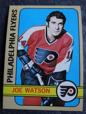 1972-73  Topps #156 Joe Watson Philadelphia Flyers Hockey Card NM