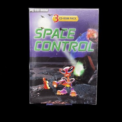 Space Control - Spiele Sammlung mit 3 Spielen - PC CD-ROM - Guter Zustand