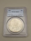 1889 $1 Morgan Silver Dollar MS63 PCGS