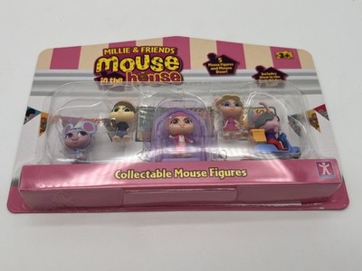 Millie & Friends Mouse in the House Lila Tür Mouse mit Roller
