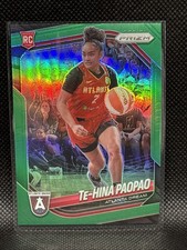 2025 Panini Prizm WNBA - Te-Hina Paopao #61 Green Prizm (RC)