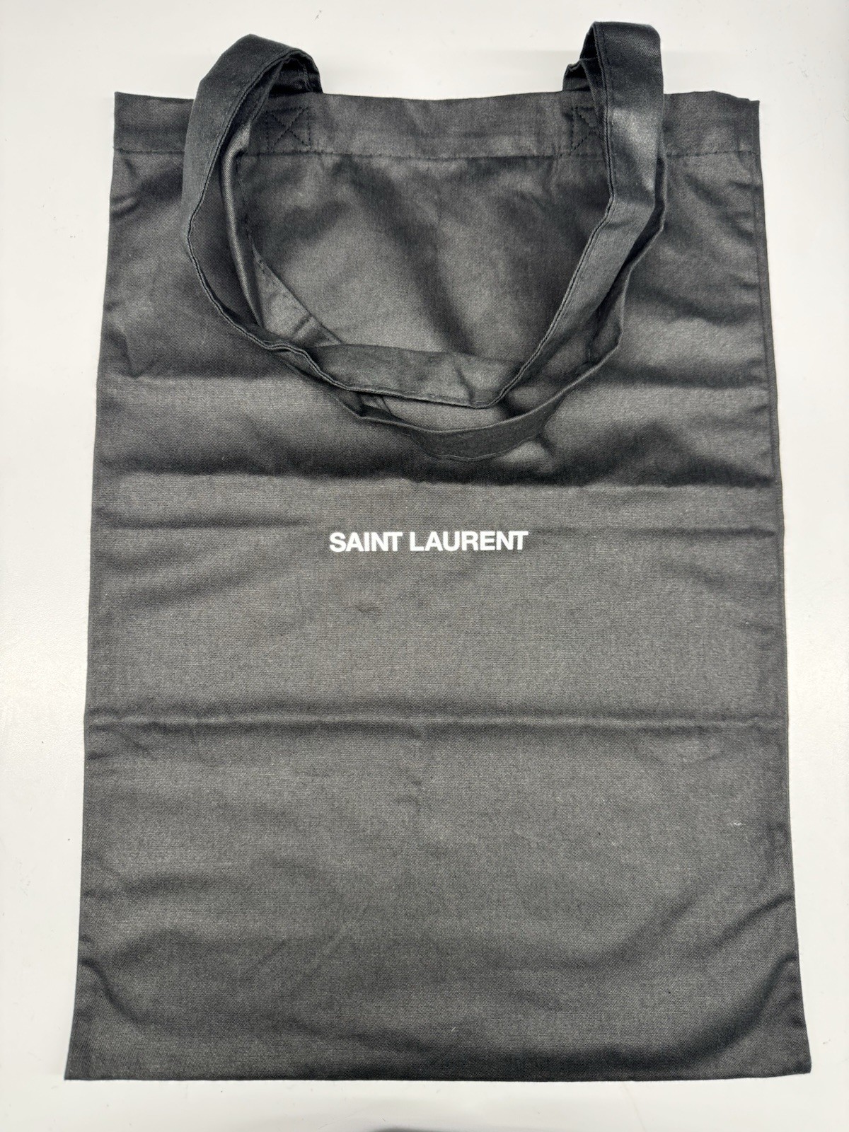 Borsa Saint Laurent in tessuto nero chic