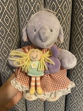 Humphrey's Corner Vintage Plush Soft Toy Lottie Elephant (a20)