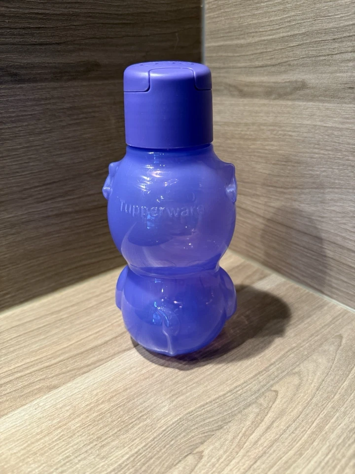 Tupperware ECO Trinkflasche für Kinder Lila Büffel 425ml NEU - Bild 4 von 4