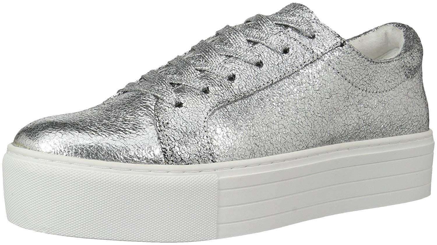 Kenneth Cole New York Womens Fashion Sneakers Silver 9 US 7 UK o Kenneth Cole New York Womens Fashion Sneakers Silver 9 US 7 UK o