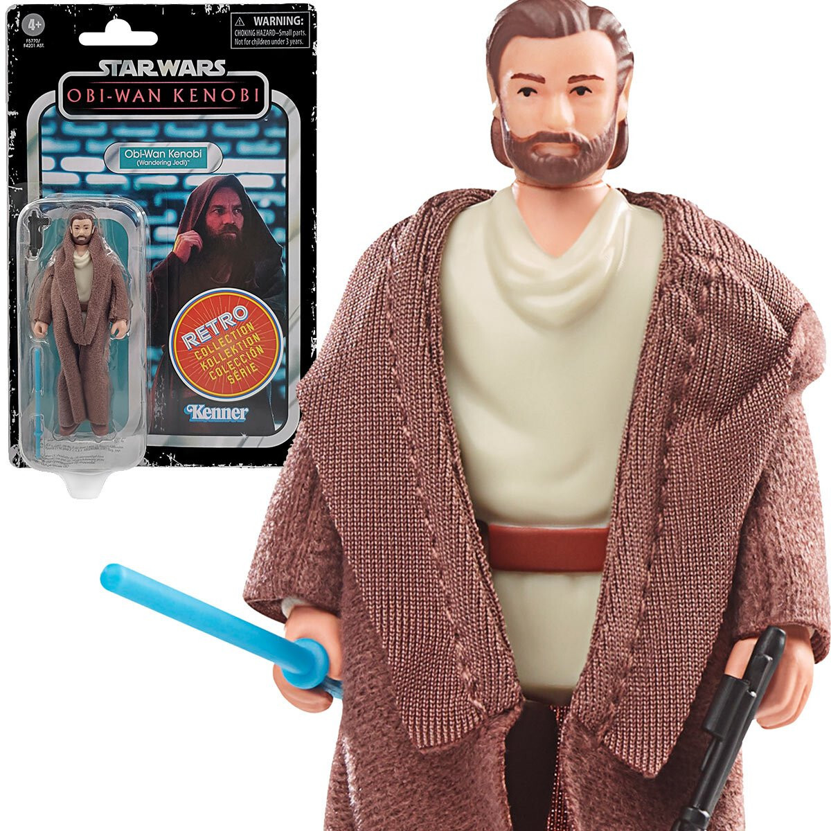 STAR WARS RETRO COLLECTION OBI-WAN KENOBI (WANDERING JEDI) FIGURE