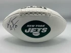 Wayne Chrebet Autographed New York Jets White Panel Football JSA COA