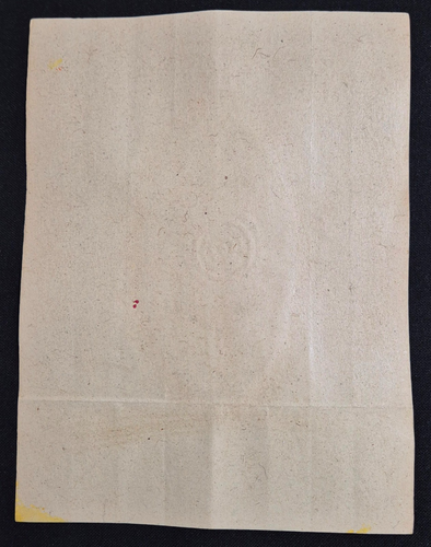 TANTRA LINGAM PAINTING ON ANTIQUE PAPER HANDMADE INTRESTING SHIVA LINGAM. - Picture 2 of 2