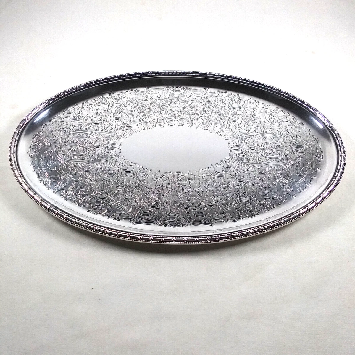 Barker Ellis Antique US Silver-Plated Platters & Trays for sale | eBay