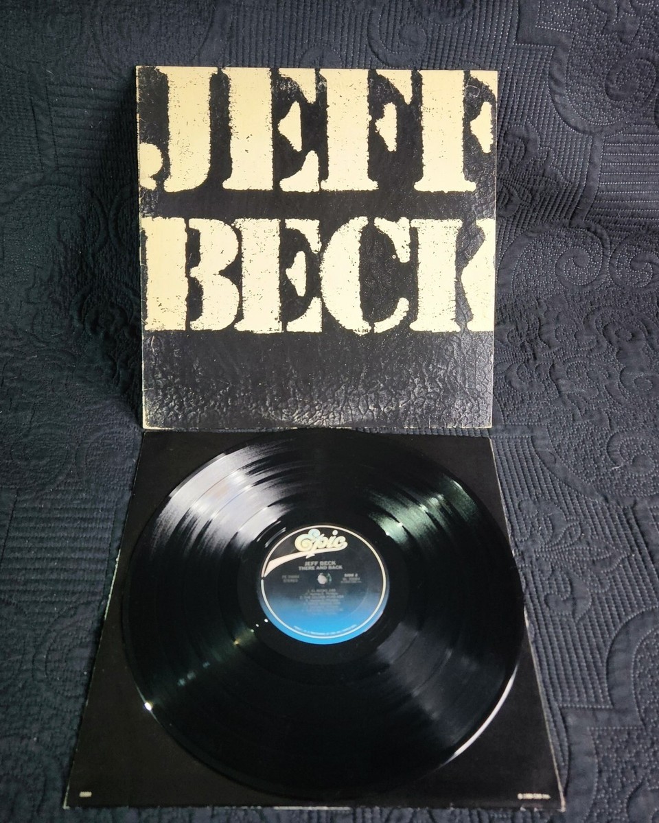 Jeff Beck - There And Back (EX) Textured Cover Epic 1980 OG Vinyl