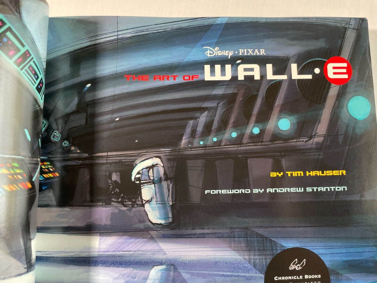 USED The Art of WALL.E by Tim Hauser Hardcover Book English USED The Art of WALL.E by Tim Hauser Hardcover Book English