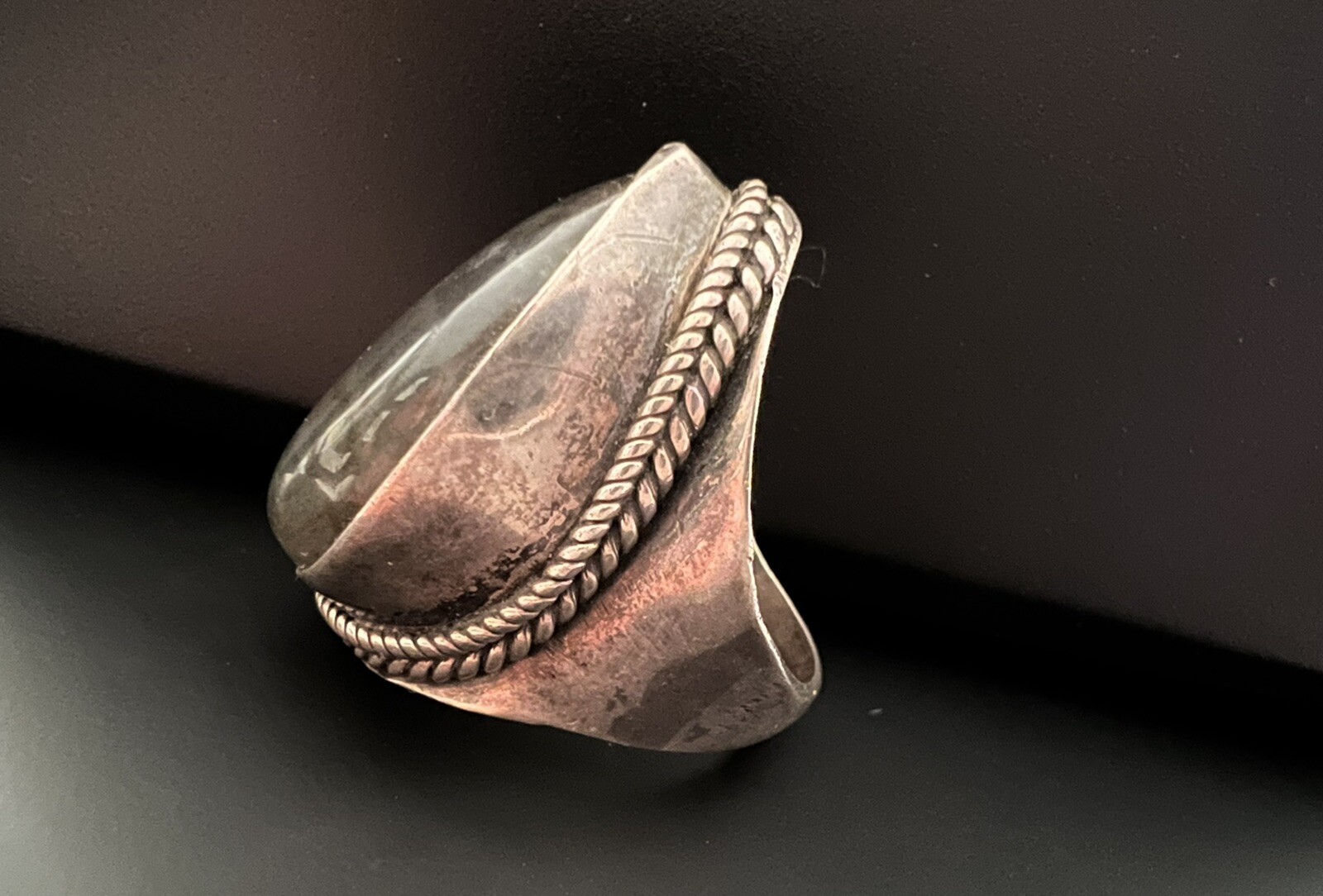 Shimmering Labradorite Large Statement Sterling S… - image 8