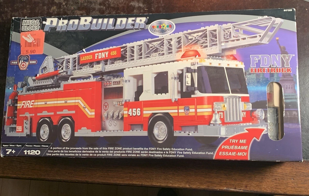 Mega Bloks FDNY Fire Engine 9735 New In Box | eBay