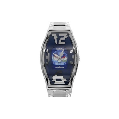Chronotech NASA  CT.6281L-13M silver stainless-steel band watch NEW