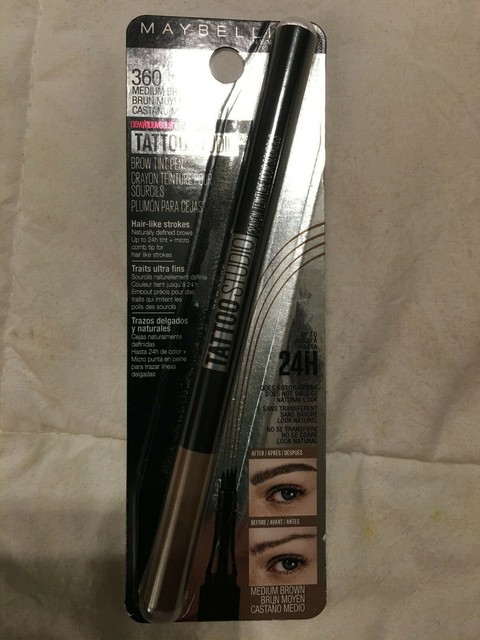 Maybelline Tattoo Studio 24hr Brow Tint Pen Makeup 360 ...
