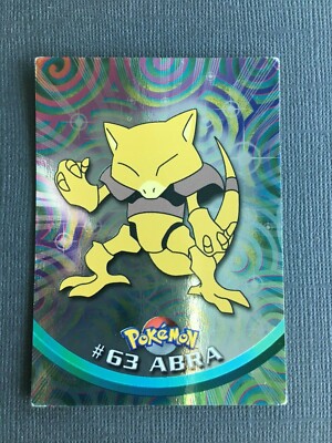 2000 Topps Pokemon ABRA #63 Holo Foil Card Nintendo TCG Rare | eBay