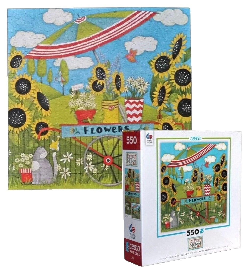 Ceaco 纸板花卉和植物拼图